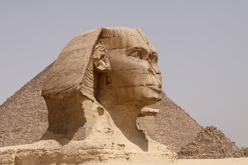 Sphinx at Giza Plateau